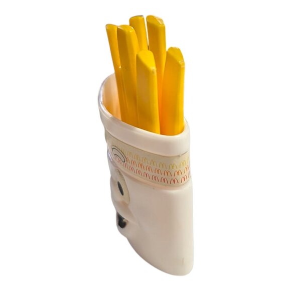 McDonald's McDonald's Happy Meal Fun With Food French Fry Toy Figure - Picture 2 of 7